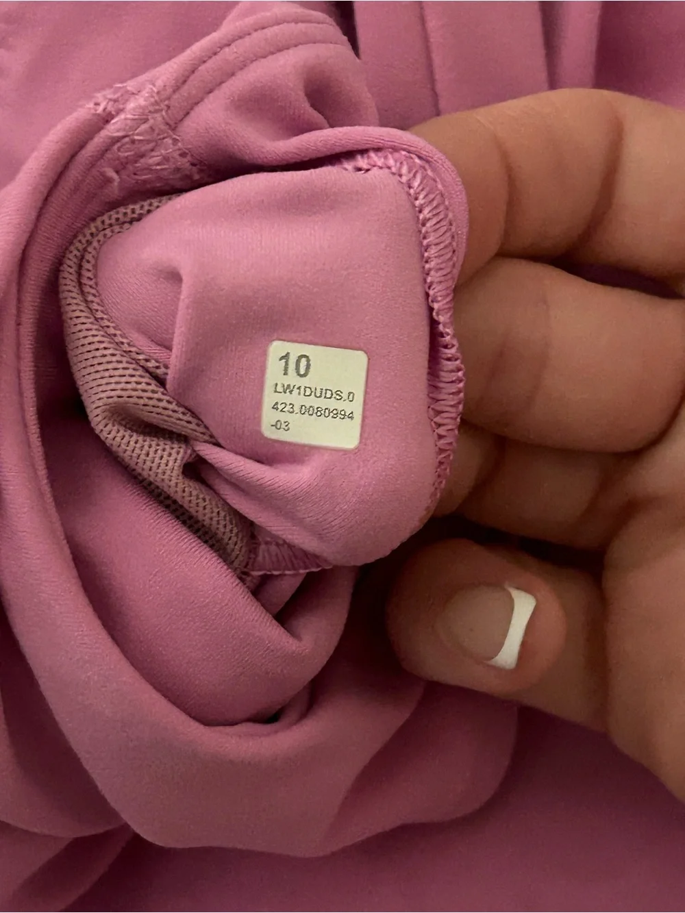 Pink lululemon cropped align tank